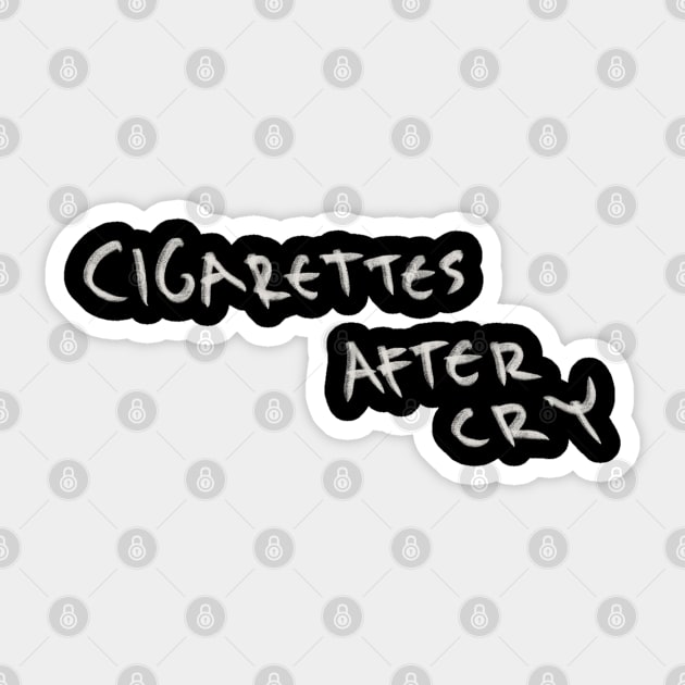 Cigarettes After Cry Sticker by Saestu Mbathi